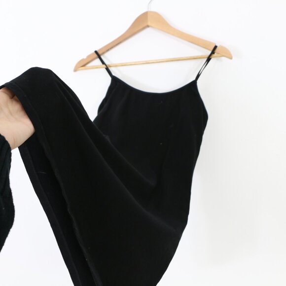 *mySTYLE Women's Long Black Cami - Black - Picture 5 of 7